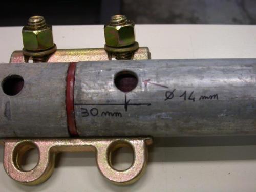 Čeoni spoj cijevi umetkom i spojnicama - 4