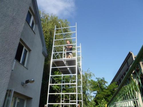 Montaža pokretna skele