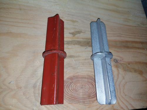 Umetci za čeoni spoj cijevi kvadratni i- krizni - 4